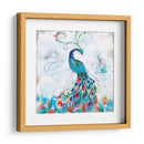 Confetti Peacock I - Jennifer Goldberger | Cuadro decorativo de Canvas Lab