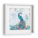 Confetti Peacock I - Jennifer Goldberger | Cuadro decorativo de Canvas Lab