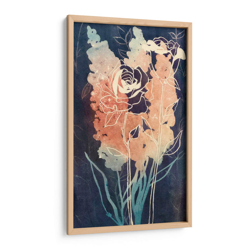 Flores A La Medianoche Ii - Grace Popp | Cuadro decorativo de Canvas Lab