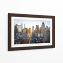 Calle dorada en Nueva York | Cuadro decorativo de Canvas Lab