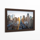 Calle dorada en Nueva York | Cuadro decorativo de Canvas Lab