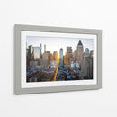 Calle dorada en Nueva York | Cuadro decorativo de Canvas Lab