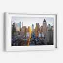Calle dorada en Nueva York | Cuadro decorativo de Canvas Lab