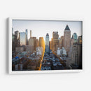 Calle dorada en Nueva York | Cuadro decorativo de Canvas Lab
