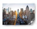 Calle dorada en Nueva York | Cuadro decorativo de Canvas Lab