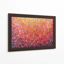 Campo de flores abstracto | Cuadro decorativo de Canvas Lab