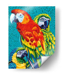 Pájaros En Paradise Iii - Carolee Vitaletti | Cuadro decorativo de Canvas Lab