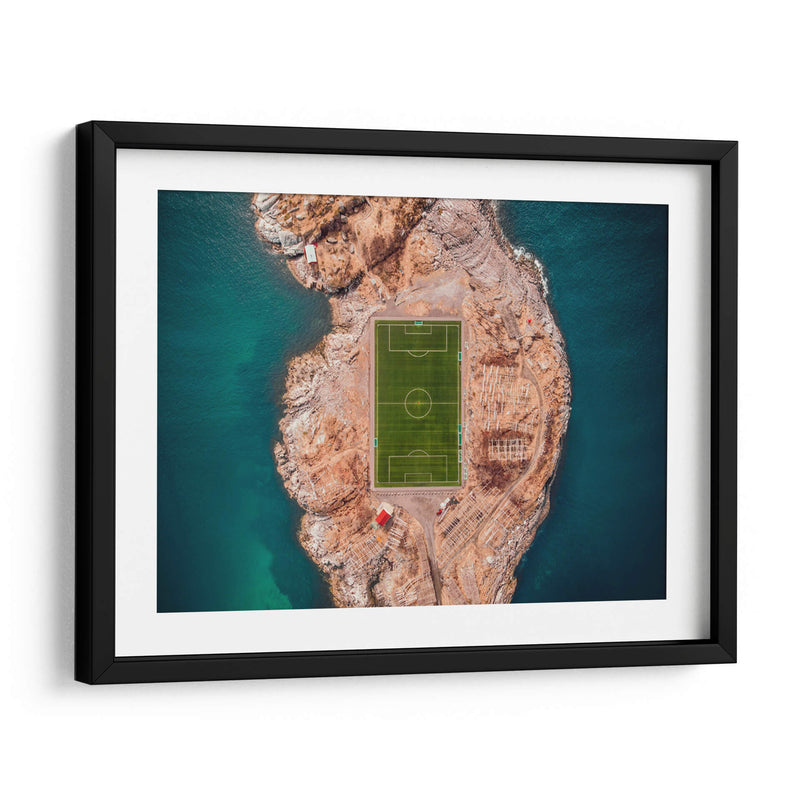Cancha en el mar | Cuadro decorativo de Canvas Lab