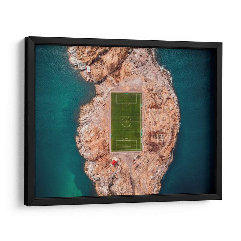 Cancha en el mar | Cuadro decorativo de Canvas Lab