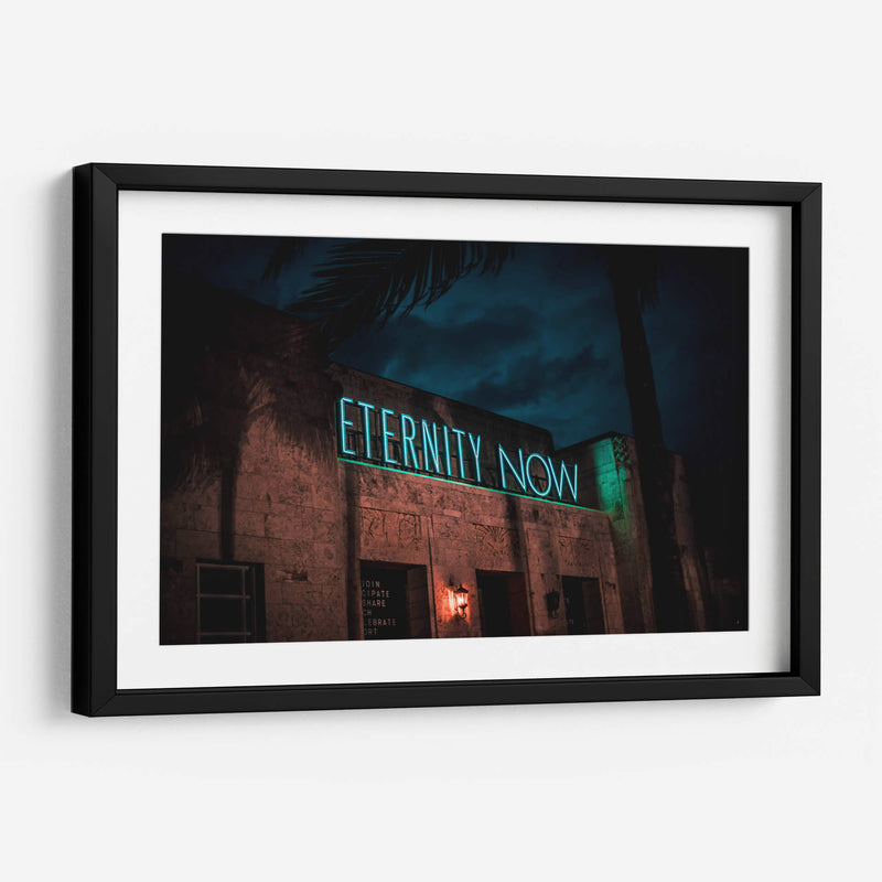 Eternidad neon | Cuadro decorativo de Canvas Lab