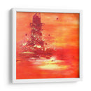 Castillo rojo | Cuadro decorativo de Canvas Lab