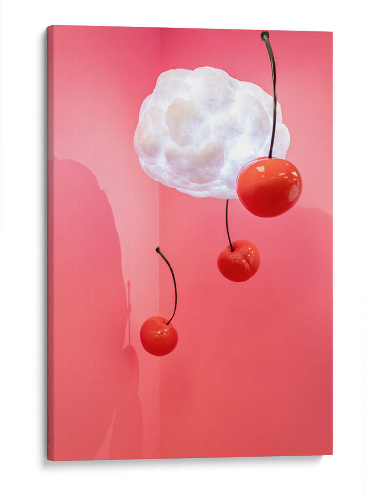 Cerezas en el cielo | Cuadro decorativo de Canvas Lab