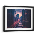 Ciudad morada | Cuadro decorativo de Canvas Lab