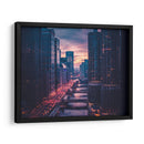 Ciudad morada | Cuadro decorativo de Canvas Lab