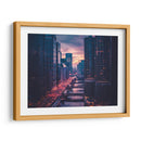 Ciudad morada | Cuadro decorativo de Canvas Lab