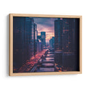 Ciudad morada | Cuadro decorativo de Canvas Lab