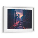 Ciudad morada | Cuadro decorativo de Canvas Lab