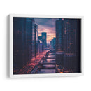 Ciudad morada | Cuadro decorativo de Canvas Lab