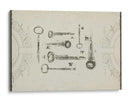 Keepsake Keys Ii - Jennifer Goldberger | Cuadro decorativo de Canvas Lab