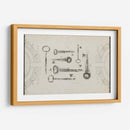 Keepsake Keys Ii - Jennifer Goldberger | Cuadro decorativo de Canvas Lab