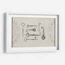 Keepsake Keys Ii - Jennifer Goldberger | Cuadro decorativo de Canvas Lab