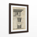 Arquitectura Antigua I - John Evelyn | Cuadro decorativo de Canvas Lab