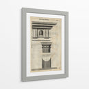 Arquitectura Antigua I - John Evelyn | Cuadro decorativo de Canvas Lab