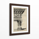 Arquitectura Antigua V - John Evelyn | Cuadro decorativo de Canvas Lab