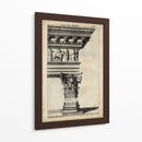 Arquitectura Antigua V - John Evelyn | Cuadro decorativo de Canvas Lab