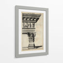 Arquitectura Antigua V - John Evelyn | Cuadro decorativo de Canvas Lab
