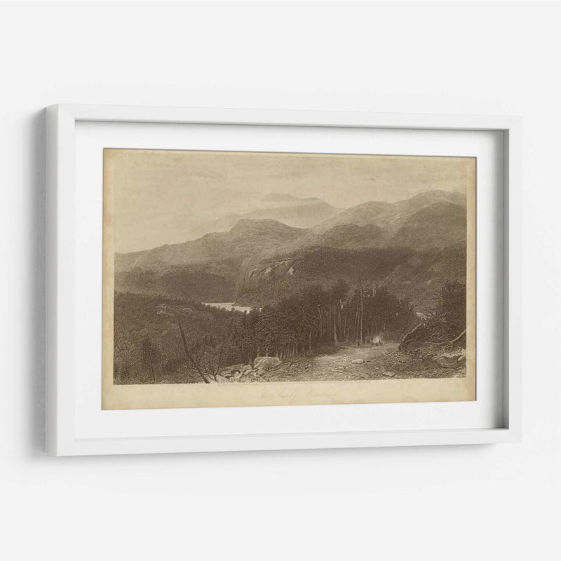 Las Montañas Ahumadas - R. Hinshelwood | Cuadro decorativo de Canvas Lab