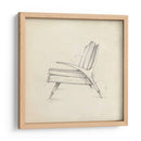 Diseño De Muebles De Mediados Del Siglo Ii - Ethan Harper | Cuadro decorativo de Canvas Lab
