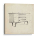 Diseño De Muebles De Mediados Del Siglo V - Ethan Harper | Cuadro decorativo de Canvas Lab