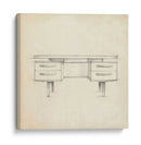Muebles Mediados Del Siglo Vi Diseño - Ethan Harper | Cuadro decorativo de Canvas Lab
