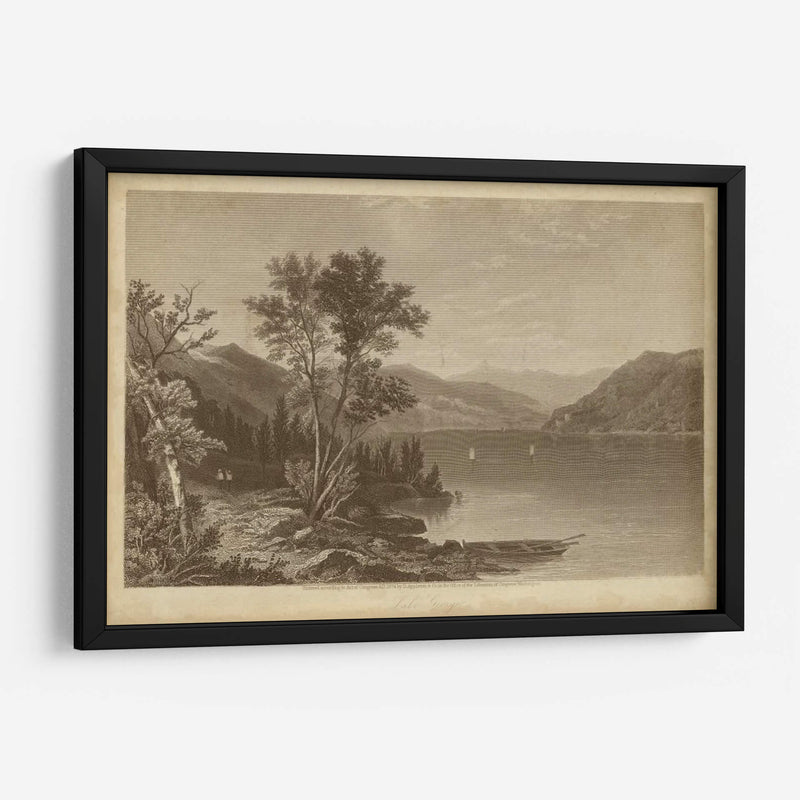 Lago George - R. Hinshelwood | Cuadro decorativo de Canvas Lab