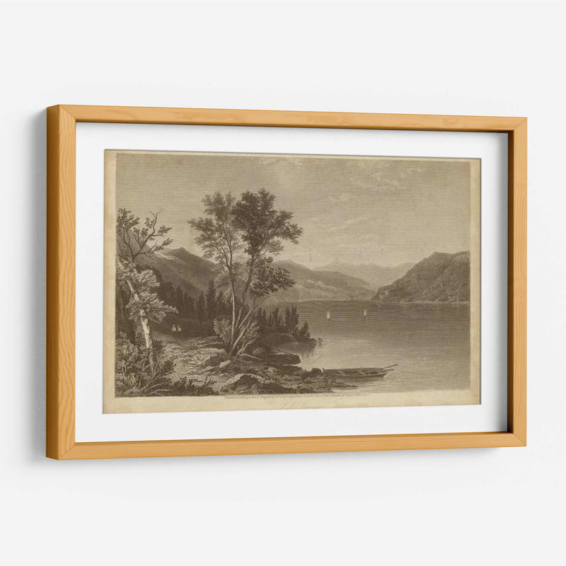 Lago George - R. Hinshelwood | Cuadro decorativo de Canvas Lab