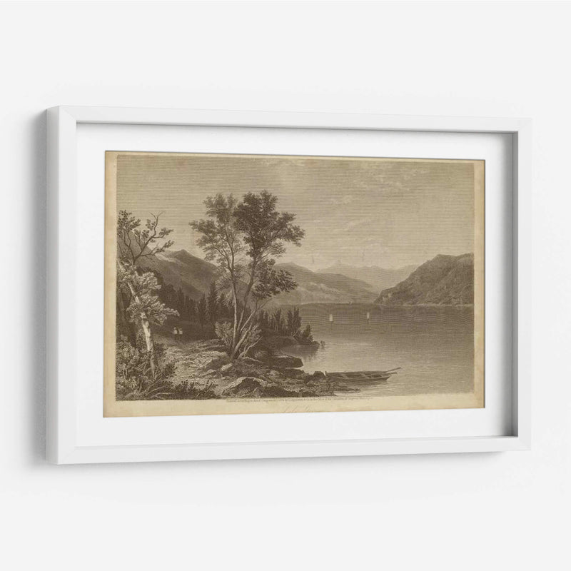 Lago George - R. Hinshelwood | Cuadro decorativo de Canvas Lab