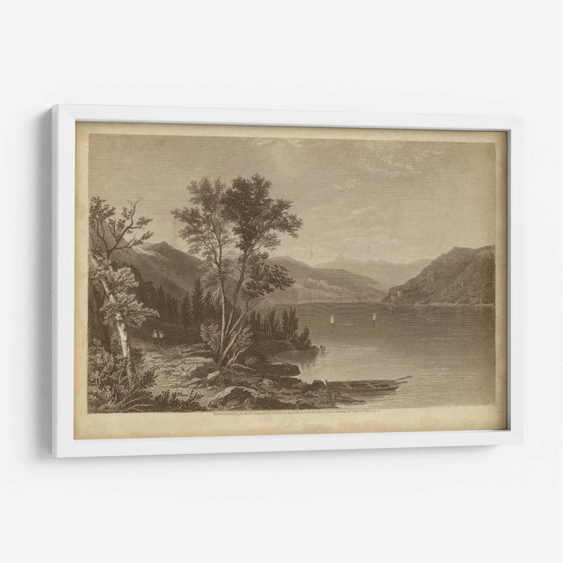 Lago George - R. Hinshelwood | Cuadro decorativo de Canvas Lab