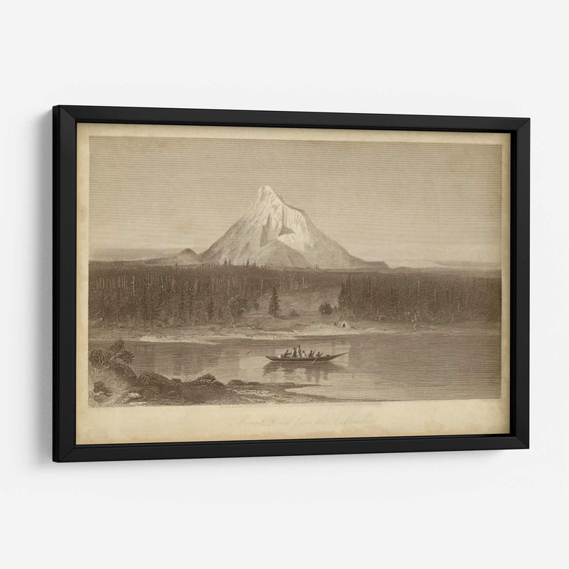 Monte Hood De Columbia - R. Hinshelwood | Cuadro decorativo de Canvas Lab