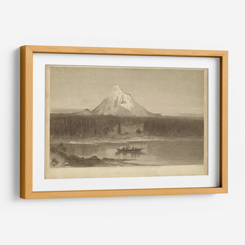 Monte Hood De Columbia - R. Hinshelwood | Cuadro decorativo de Canvas Lab