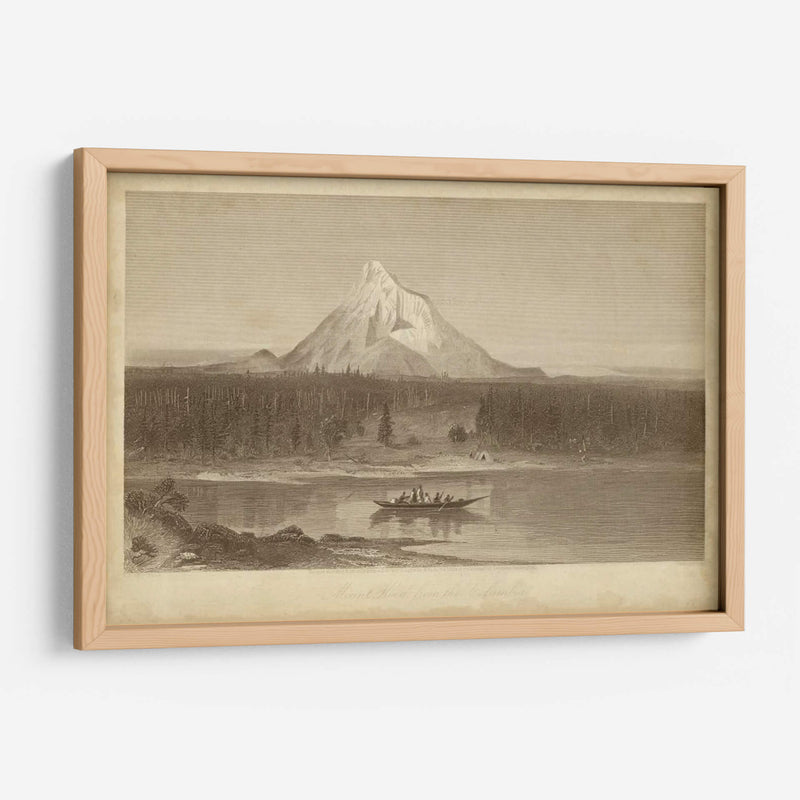 Monte Hood De Columbia - R. Hinshelwood | Cuadro decorativo de Canvas Lab