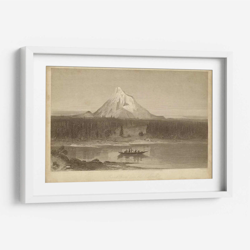 Monte Hood De Columbia - R. Hinshelwood | Cuadro decorativo de Canvas Lab