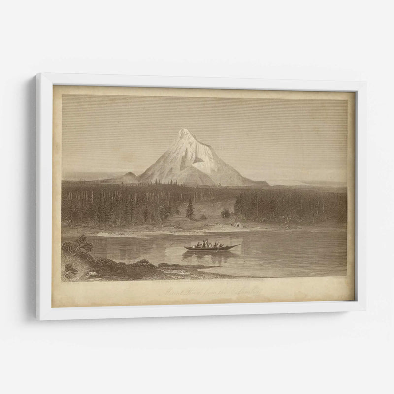 Monte Hood De Columbia - R. Hinshelwood | Cuadro decorativo de Canvas Lab