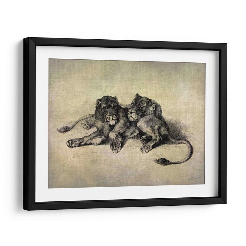 Gatos Grandes Iii - John Butler | Cuadro decorativo de Canvas Lab