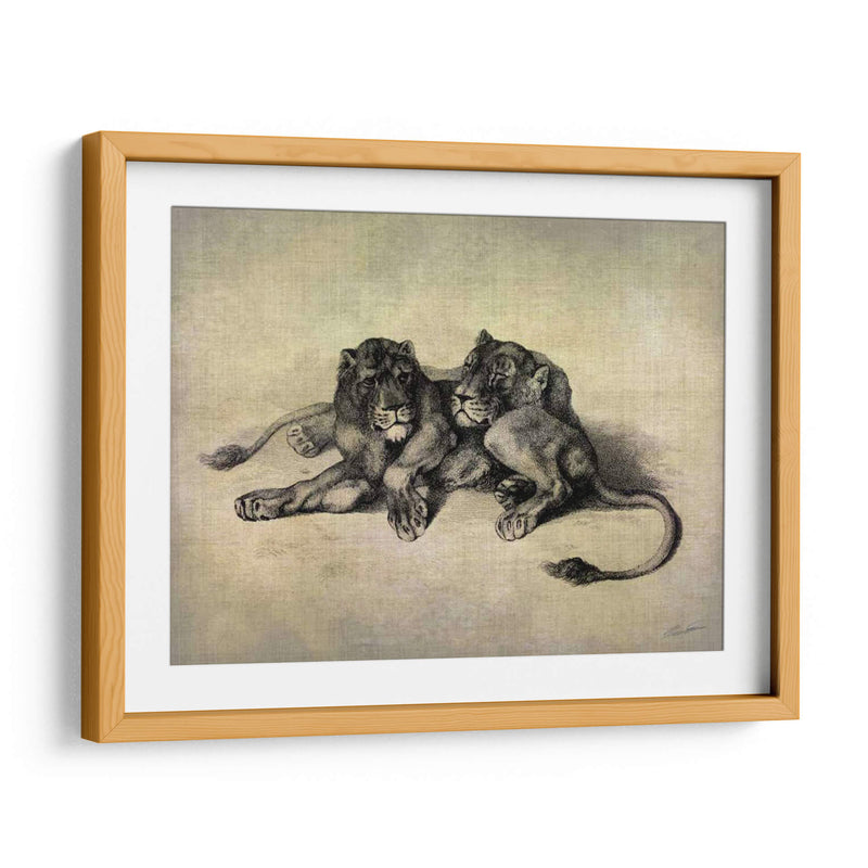 Gatos Grandes Iii - John Butler | Cuadro decorativo de Canvas Lab