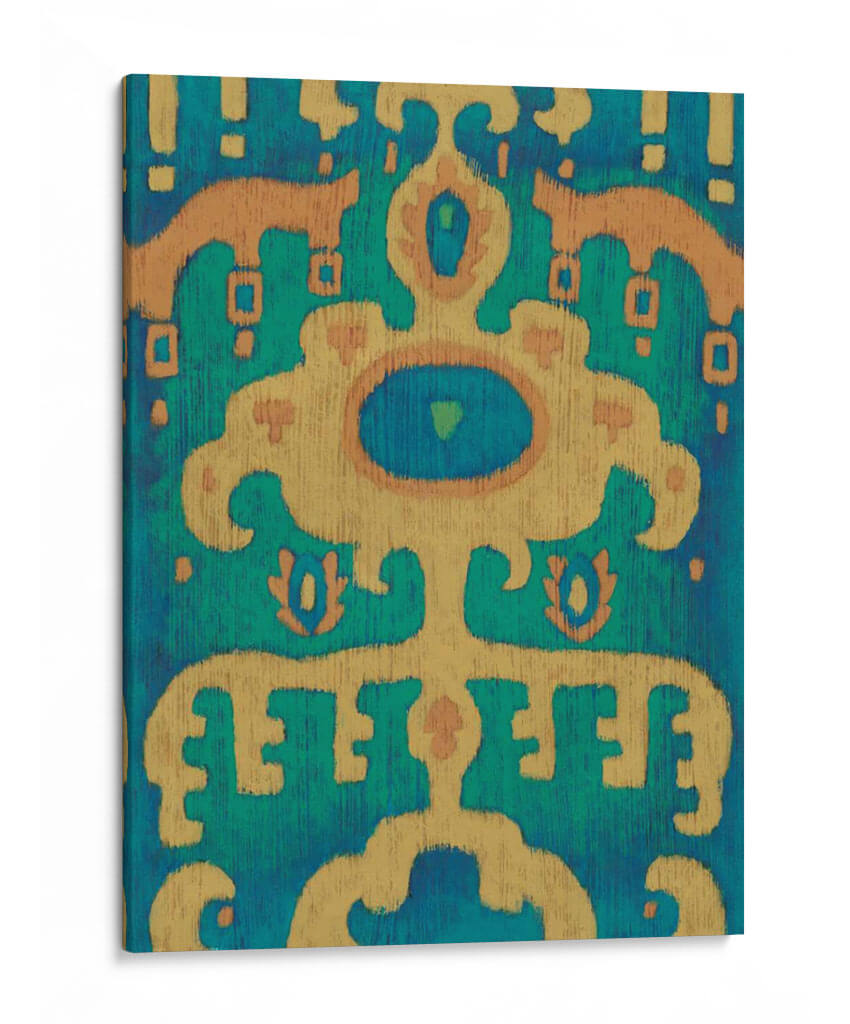 Puesta De Sol Ikat I - Chariklia Zarris | Cuadro decorativo de Canvas Lab