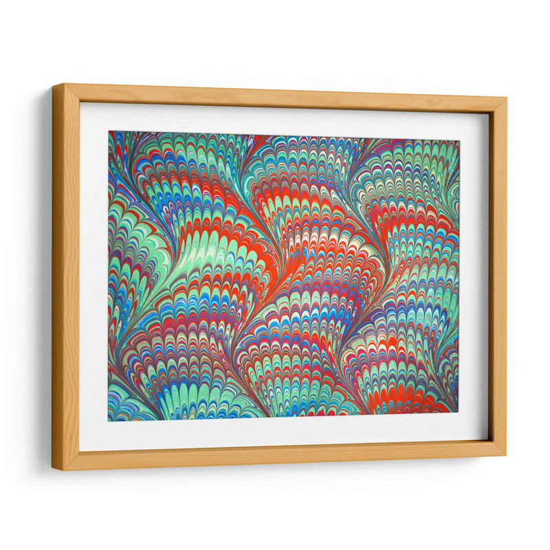 Columnas en movimiento | Cuadro decorativo de Canvas Lab