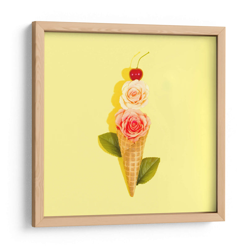 Cono de rosas | Cuadro decorativo de Canvas Lab