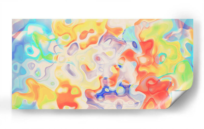 Convivencia de color | Cuadro decorativo de Canvas Lab