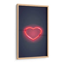 Corazón neón | Cuadro decorativo de Canvas Lab
